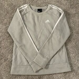 Adidas light green sweatshirt. Size XS.